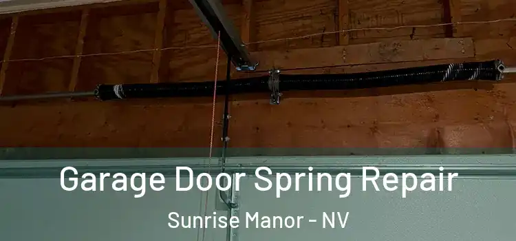  Garage Door Spring Repair Sunrise Manor - NV