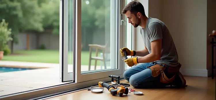 Replacing Older Sliding Glass Door Rollers Sunrise Manor
