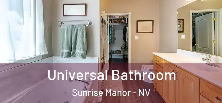 Universal Bathroom Sunrise Manor - NV